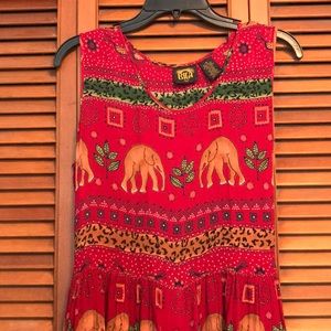 Bila Vintage Boho Maxi Dress